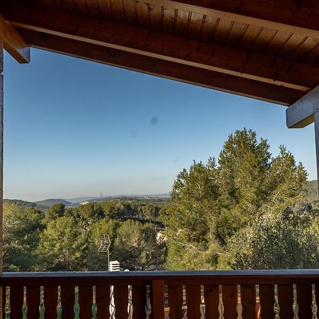 Casa De Madera En Calafell Villa Luaran gambar