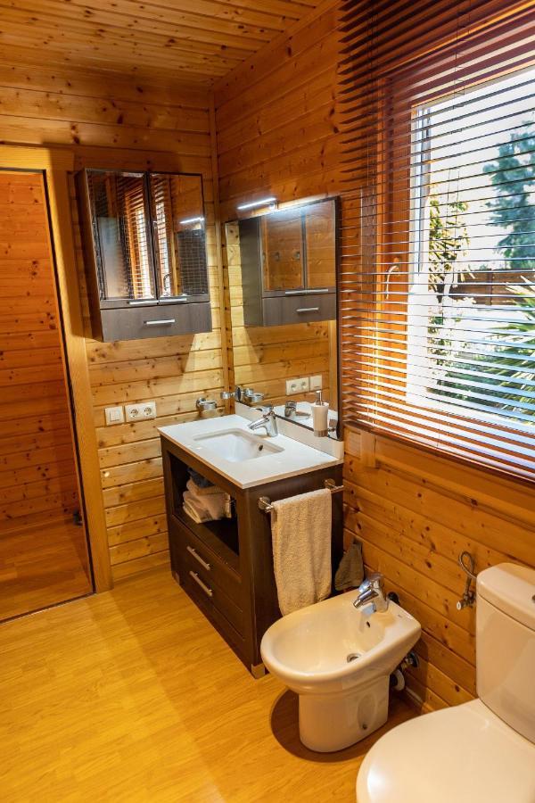 Casa De Madera En Calafell Villa Luaran gambar