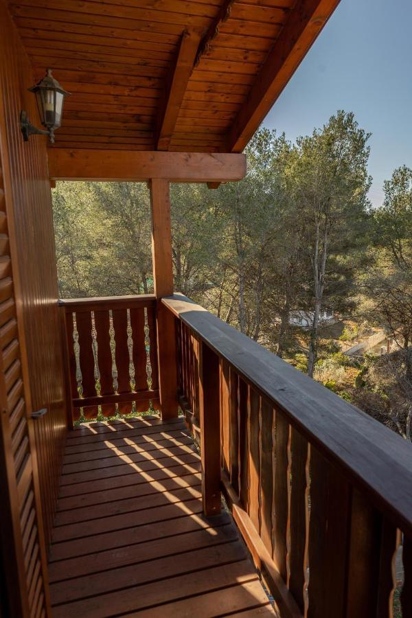 Casa De Madera En Calafell Villa Luaran gambar