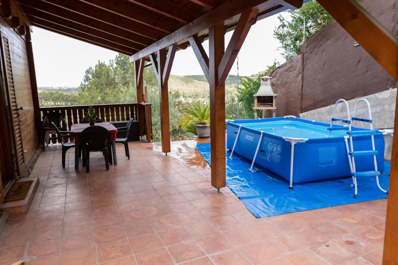 Casa De Madera En Calafell Villa Luaran gambar